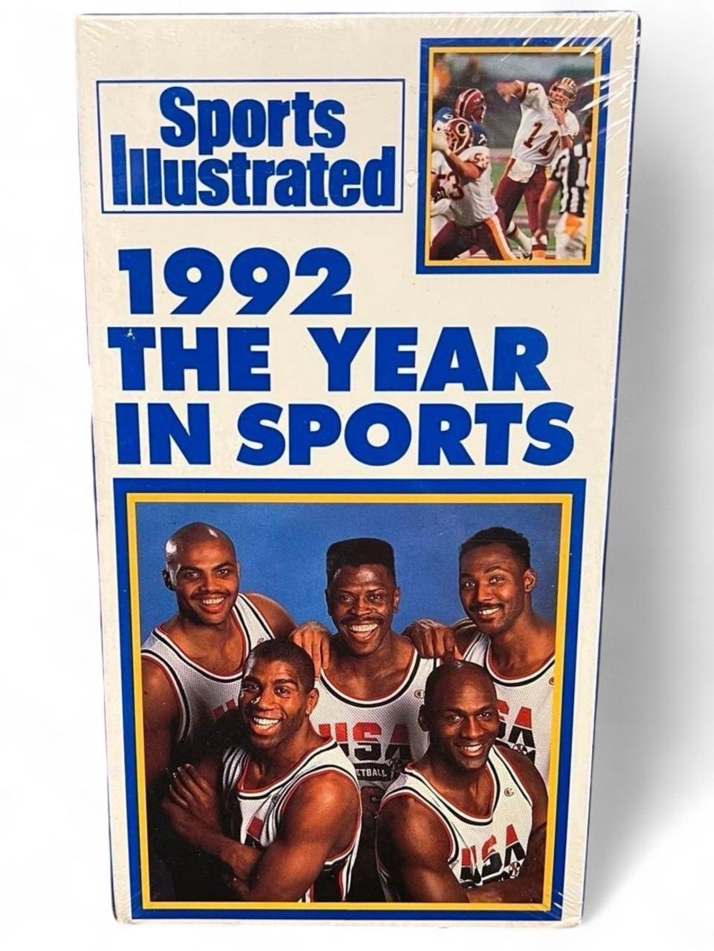 Vintage 90’s Sports Illustrated 1992 The Year in Sports SEALED VHS Tape
